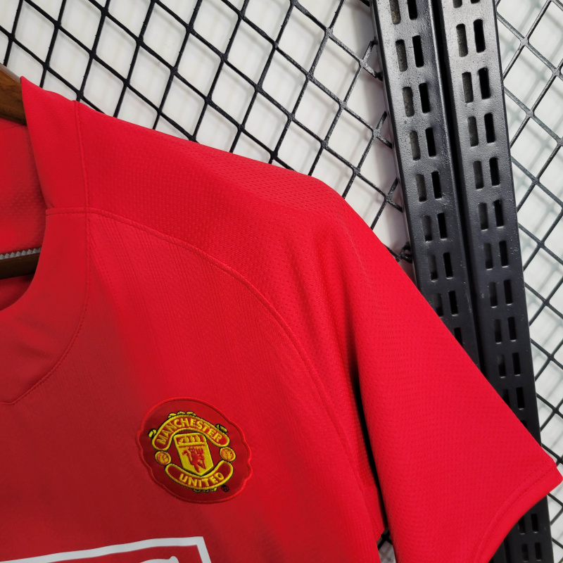 Retro 07/08 Manchester United  home S-XXL