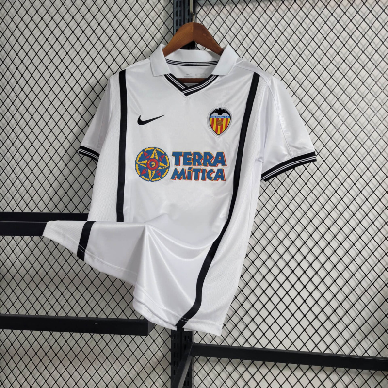 Retro 00/01 Club Valencia Home Size S-XXL