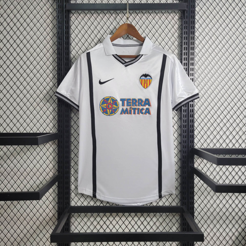 Retro 00/01 Club Valencia Home Size S-XXL