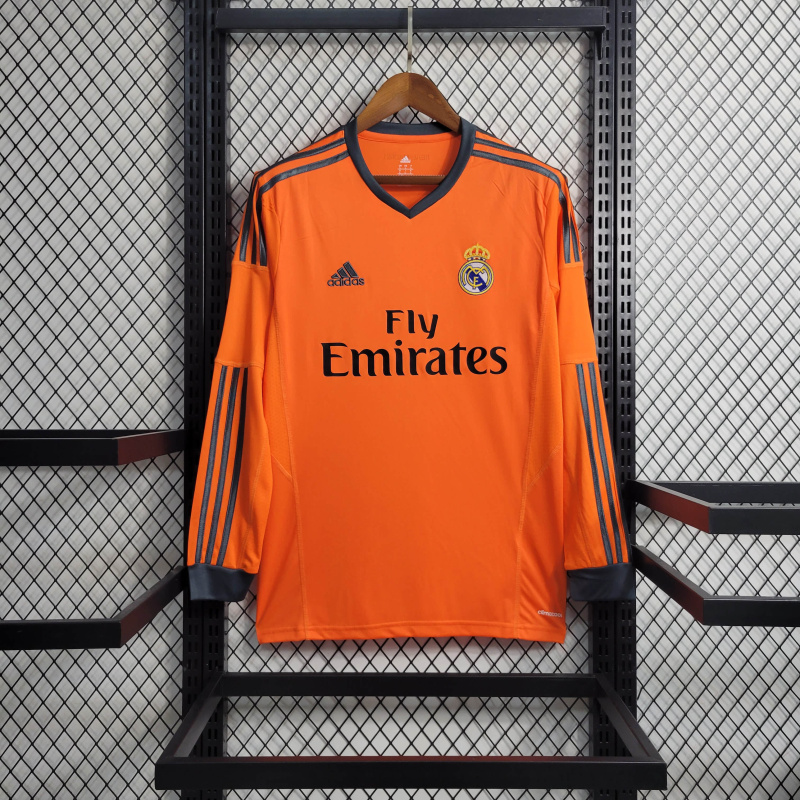 Retro 13/14 Real Madrid 2 away long-sleeved size S-XXL