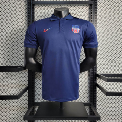 23/24 POLO Barcelona Treasure Blue Training Shirt Size S-XXL