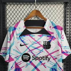 23/24 Barcelona White Training Jersey Size S-XXL