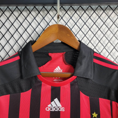 Retro 07/08 AC Milan  Home Long Sleeve Size S-XXL