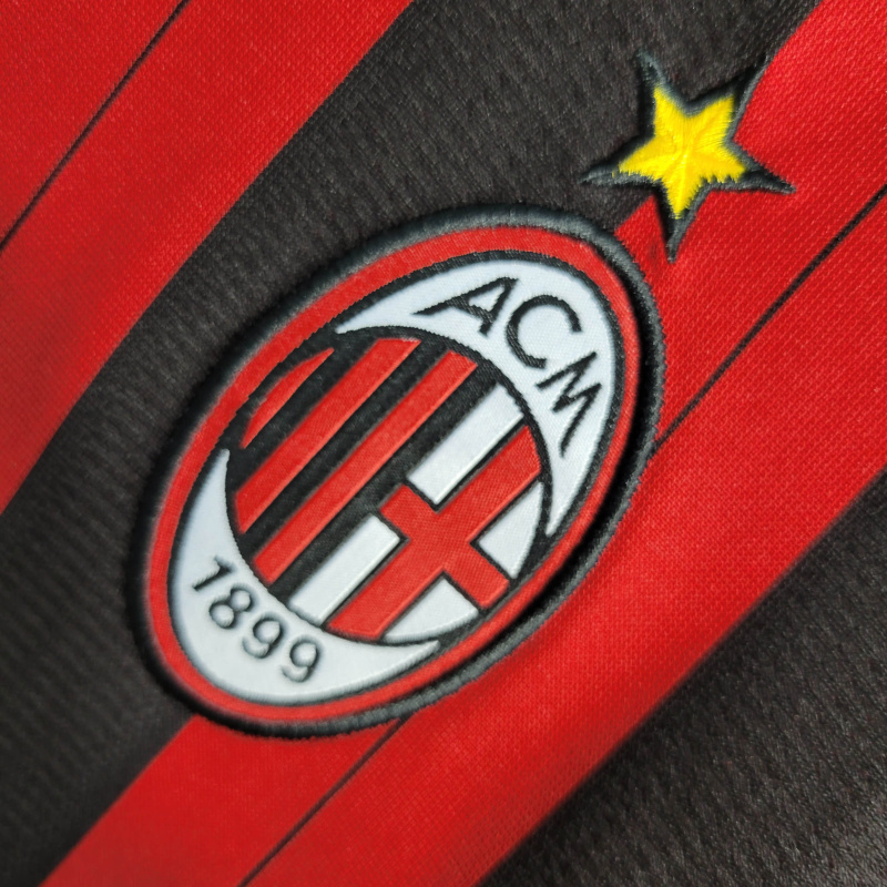 Retro Long Sleeve 2013/14 AC Milan Retro Size S-XXL