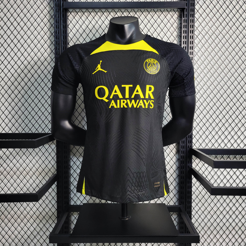 23/24 player PSG black training uniform size S-XXL