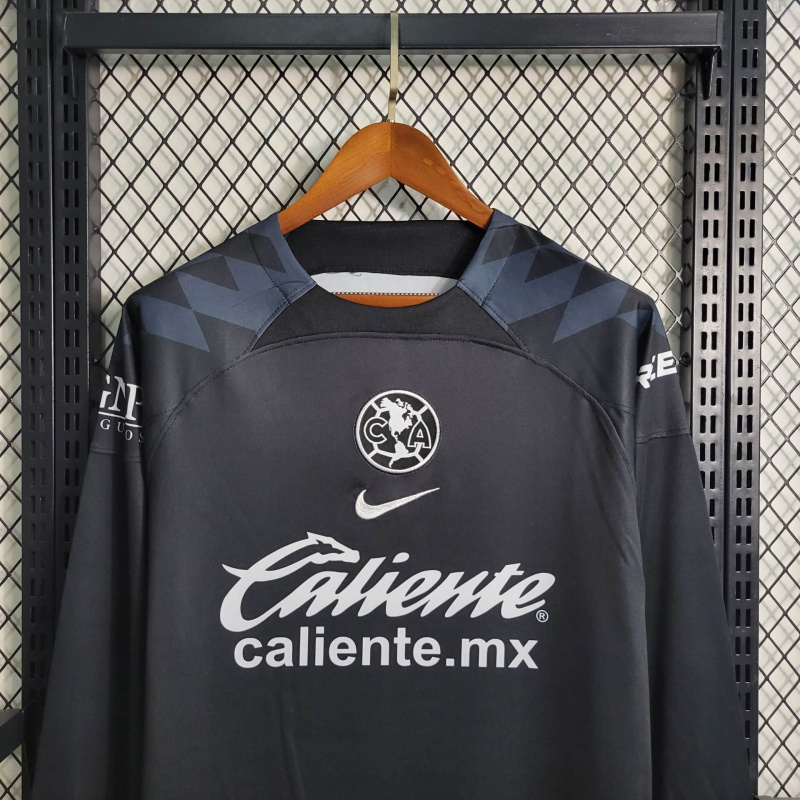 23/24 Club América Black Training Suit Long Sleeve Size S-4XL