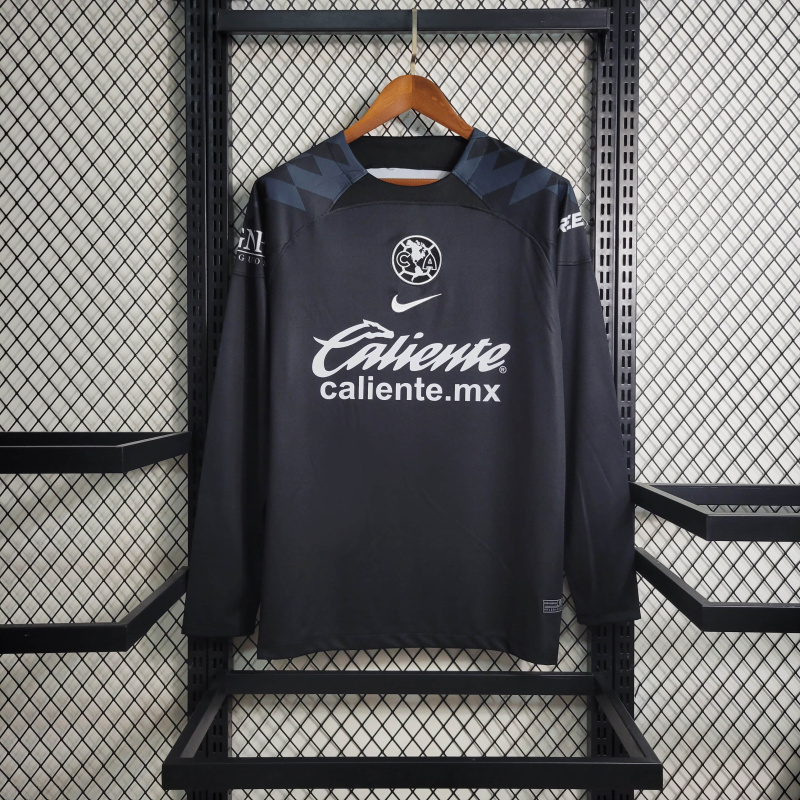 23/24 Club América Black Training Suit Long Sleeve Size S-4XL