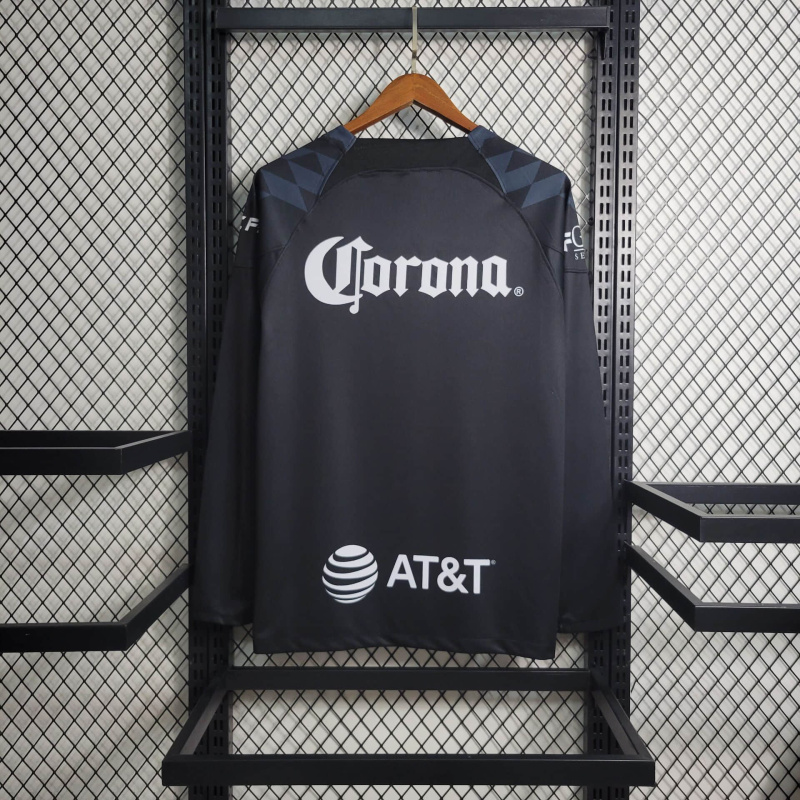 23/24 Club América Black Training Suit Long Sleeve Size S-4XL