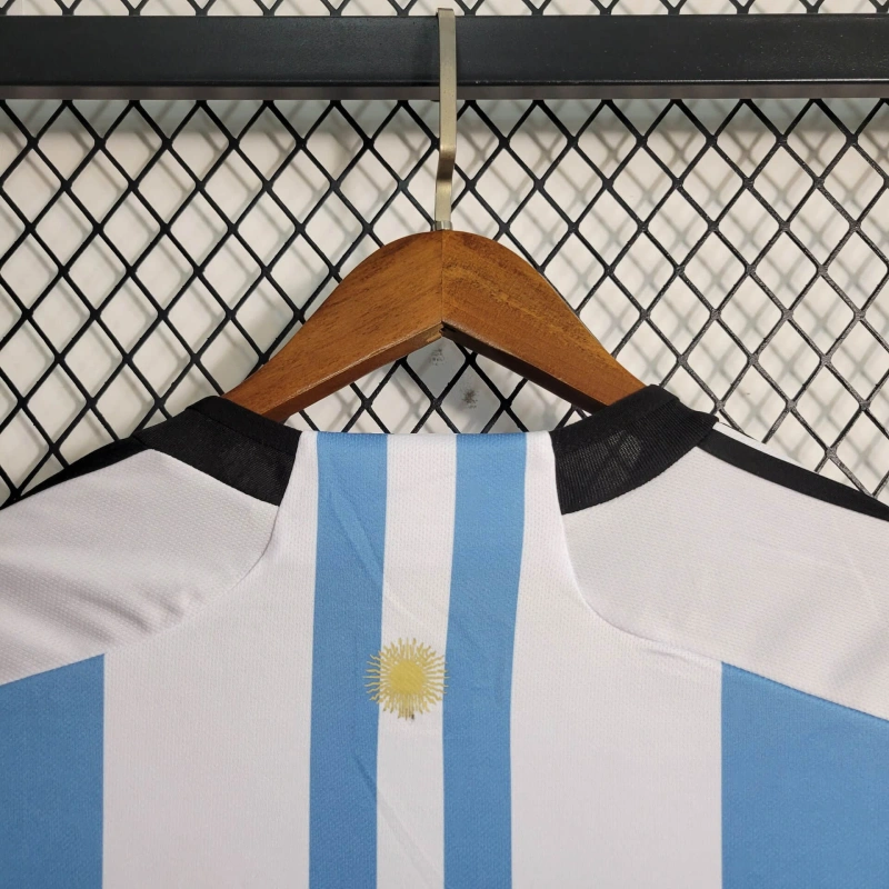 22/23 Argentina Home 3-Star Long Sleeve Size S-XXL