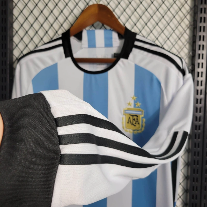 22/23 Argentina Home 3-Star Long Sleeve Size S-XXL