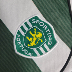 Retro 01/03 Sporting Lisbon Home Long Sleeve Size S-XXL