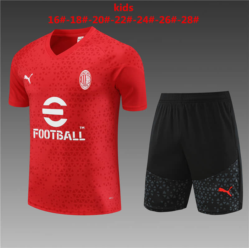 23/24 Kids AC Milan Training suit kit