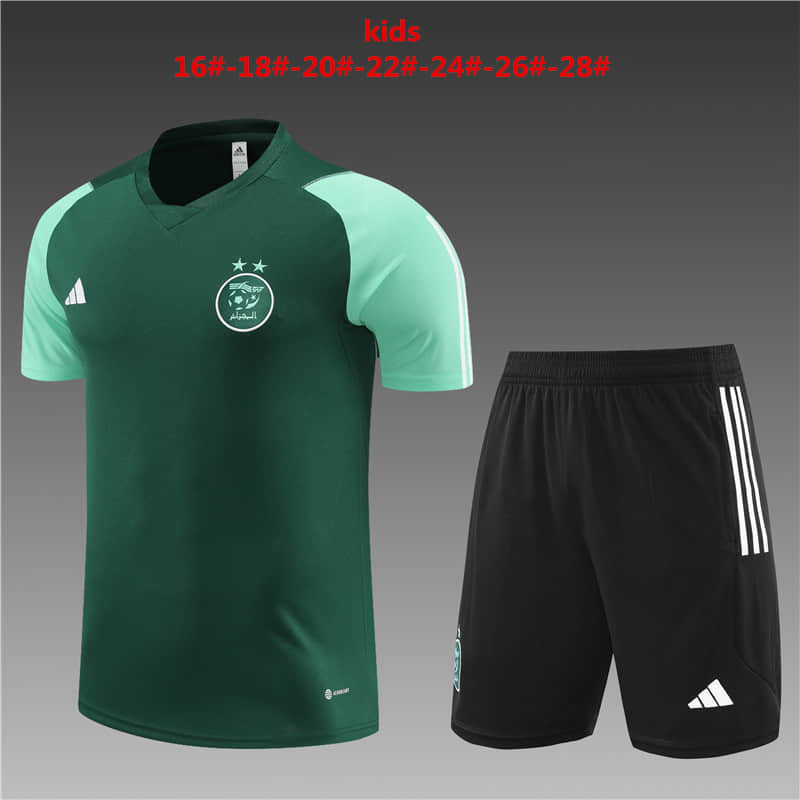 23/24 Kids Algeria national Training clothing Kit