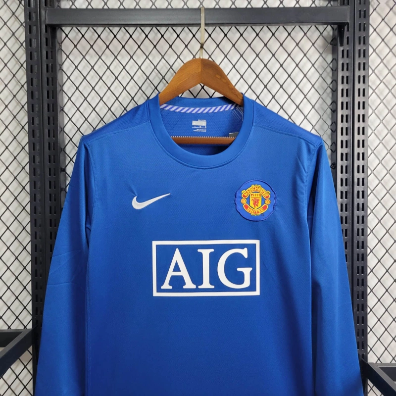 Retro 08/09 Manchester United away Long sleeve