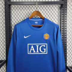 Retro 08/09 Manchester United away Long sleeve