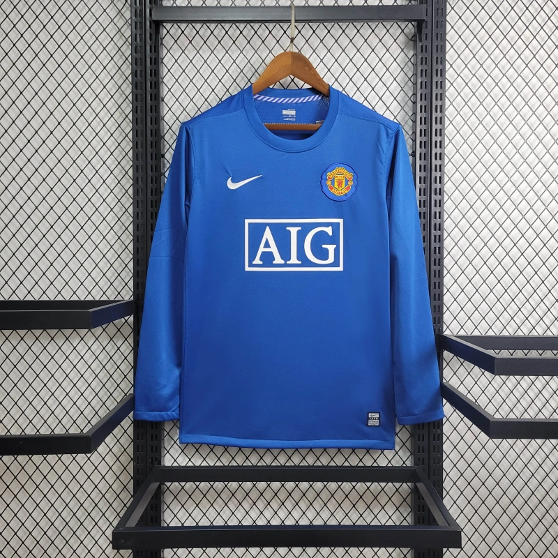 Retro 08/09 Manchester United away Long sleeve