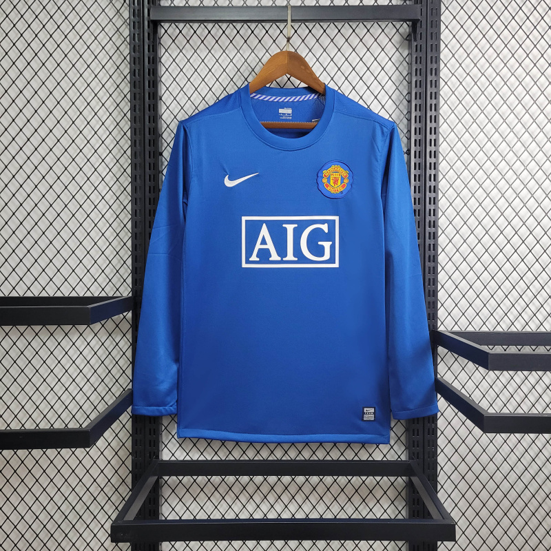 Retro 08/09 Manchester United away Long sleeve