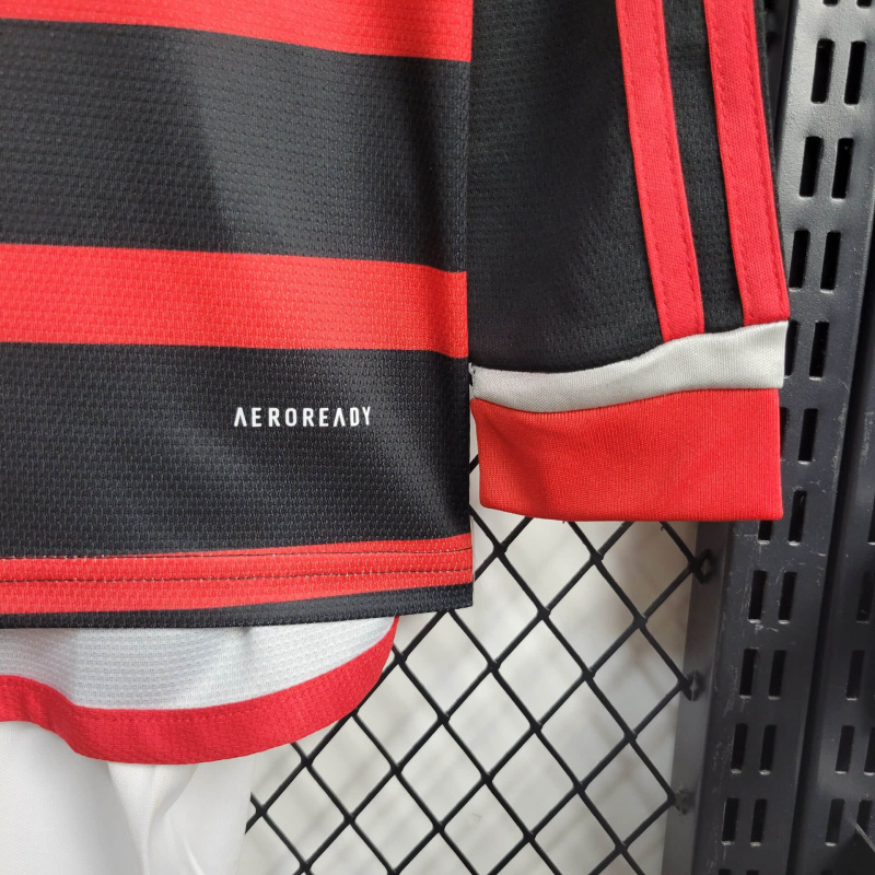 23/24 Kids Flamengo Home Long Sleeve