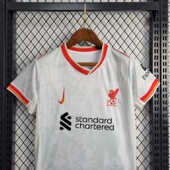 24/25 kids Liverpool White 2 away