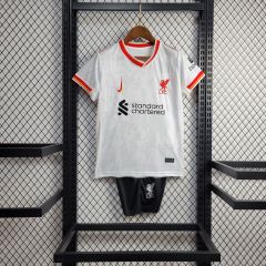 24/25 kids Liverpool White 2 away