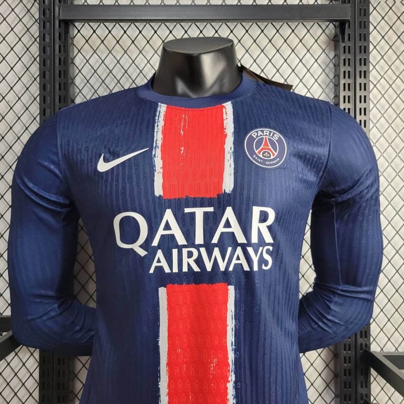 24/25 player PSG Home Long sleeve