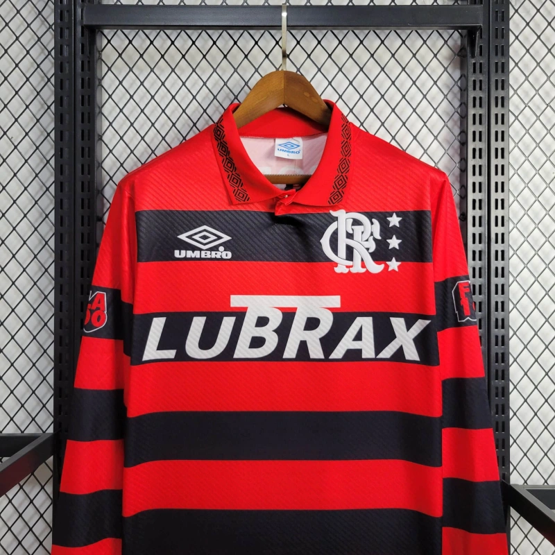 Retro 94/95 Flamengo Home Long Sleeve