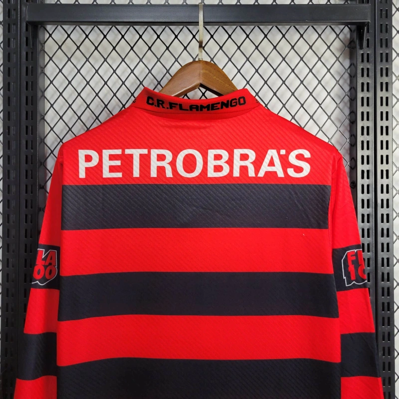Retro 94/95 Flamengo Home Long Sleeve