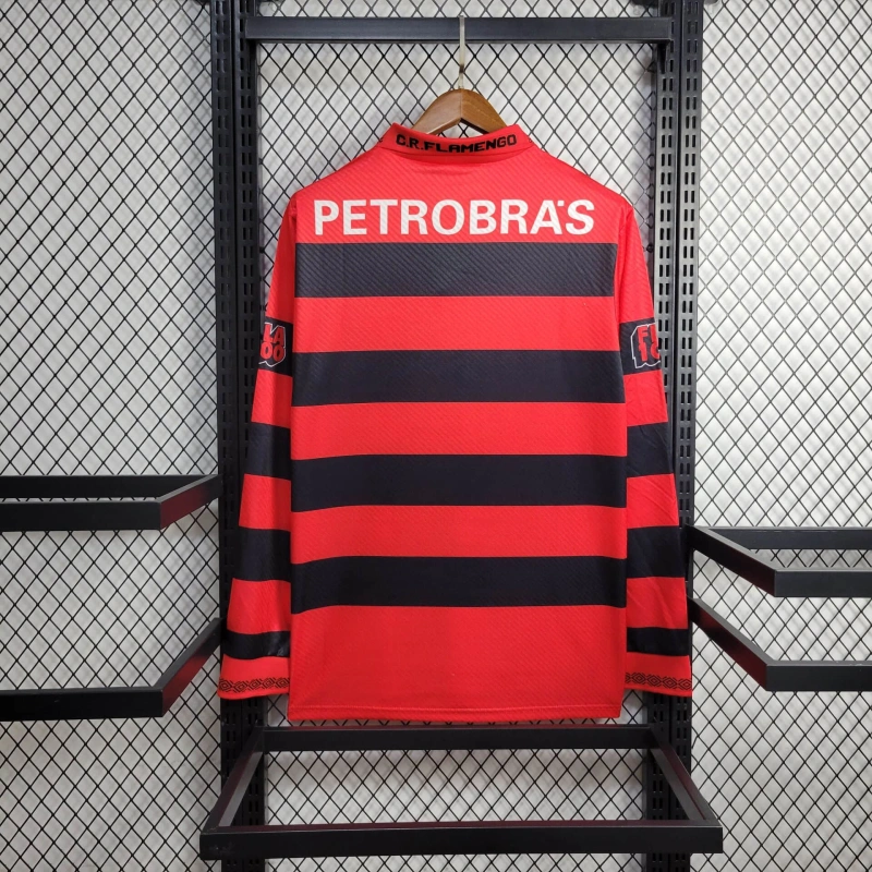Retro 94/95 Flamengo Home Long Sleeve