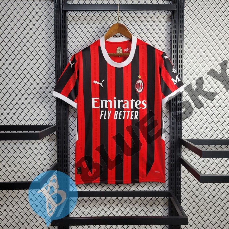 AC Milan Home 24/25 Football Team Shirts