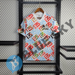 Marseille Training clothes  24/25 Football team shirt