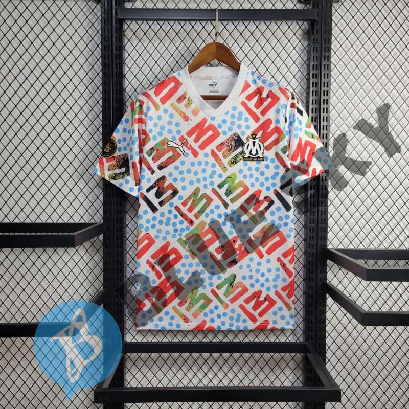 Marseille Training clothes  24/25 Football team shirt