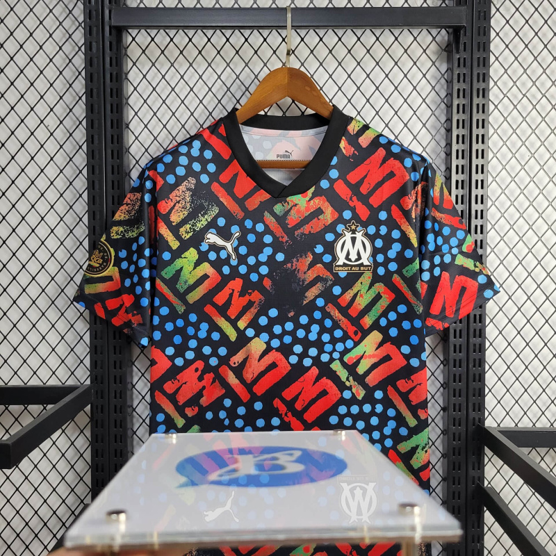 Marseille Training clothes  24/25 Football team shirt