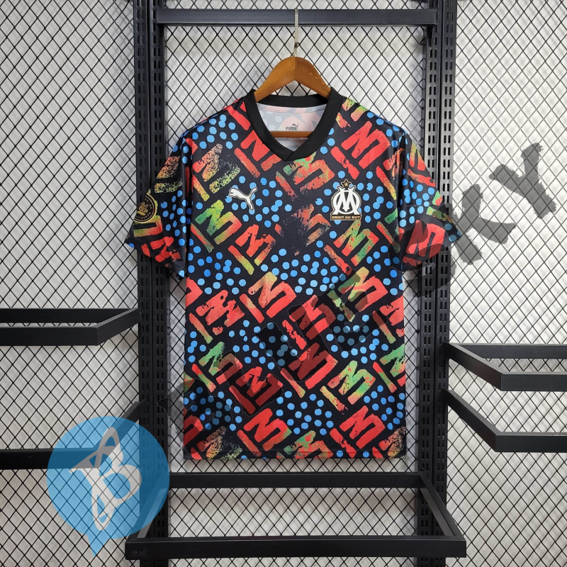 Marseille Training clothes  24/25 Football team shirt