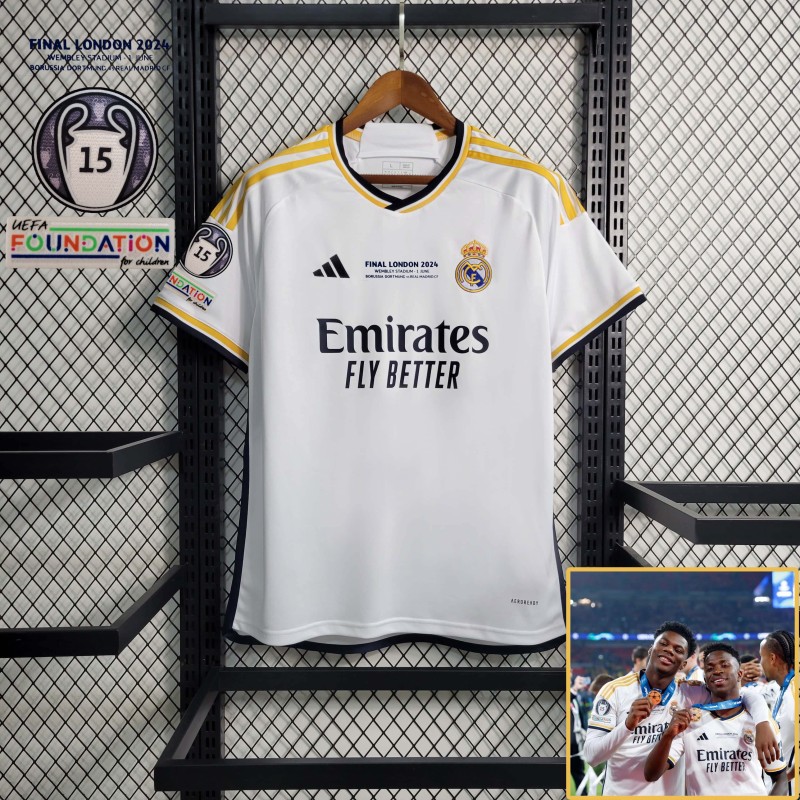 23/24 Real Madrid Home Size S-4XL