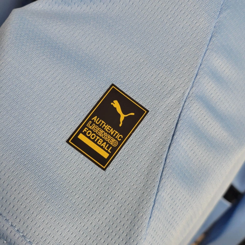 Manchester City home 24/25 long sleeve football team shirt