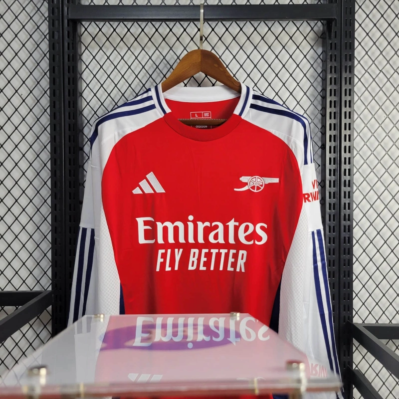 Arsenal home 24/25 long sleeve football team shirt