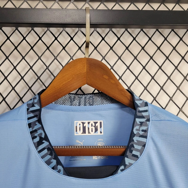 Manchester City home 24/25 long sleeve football team shirt