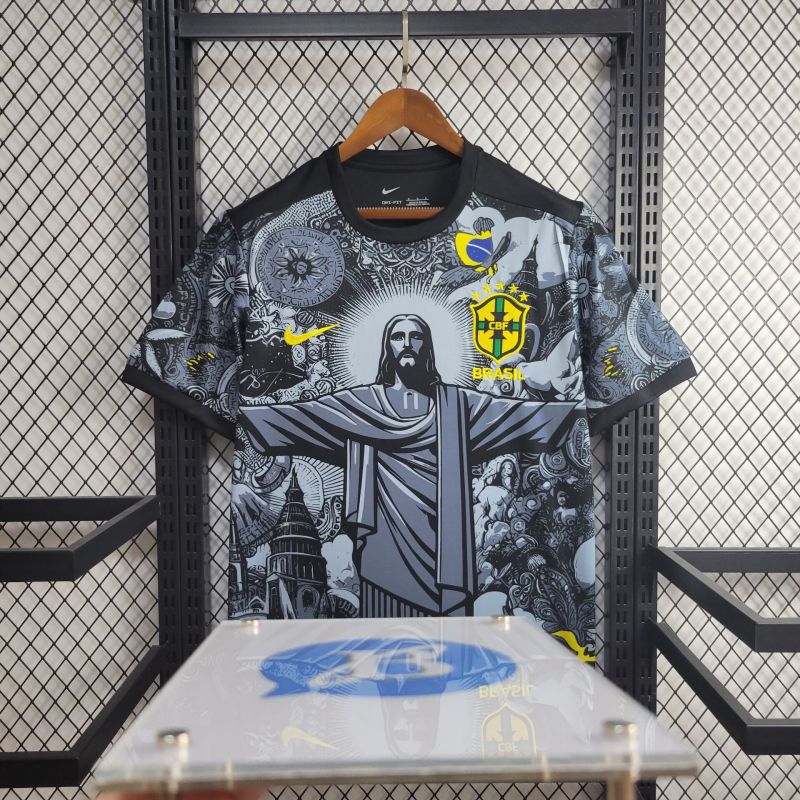 Brazil Jesus Special Edition 24/25 Football Team Shirt