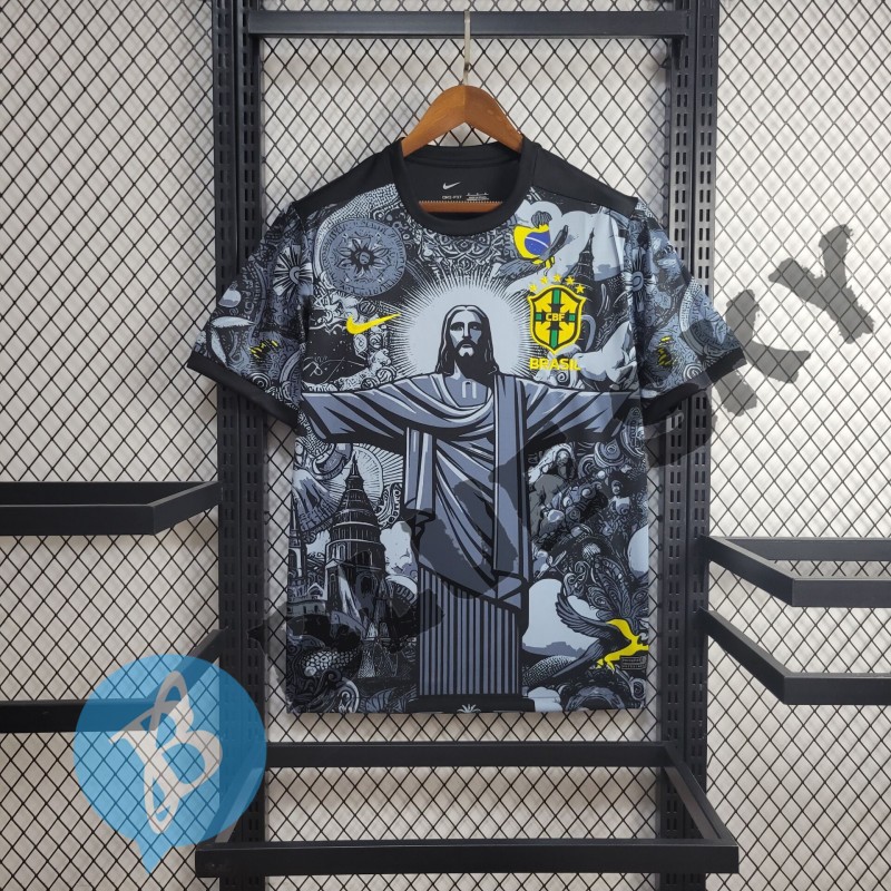 Brazil Jesus Special Edition 24/25 Football Team Shirt
