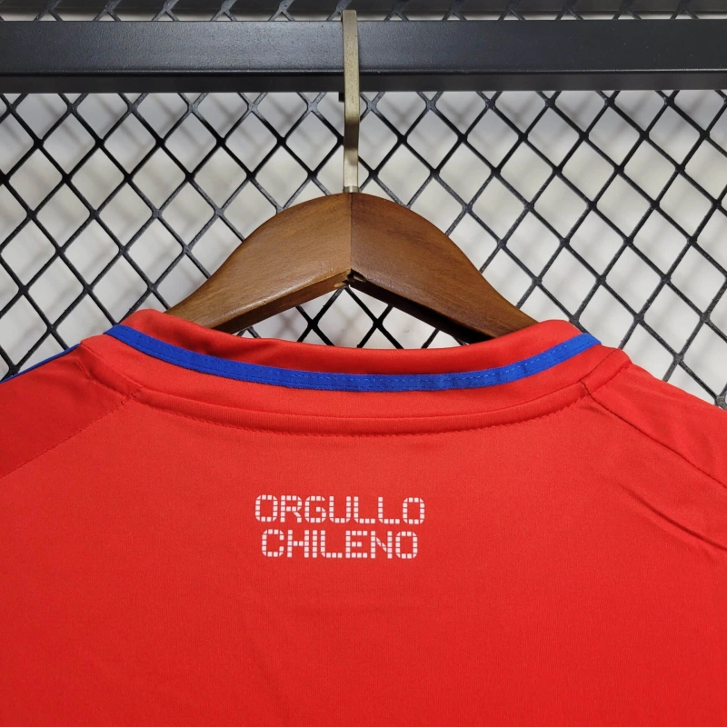 Chile Home 24/25 Women Football Team Shirt