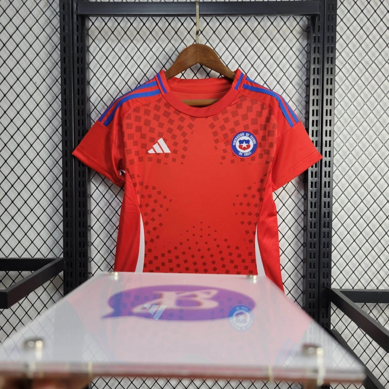 Chile Home 24/25 Women Football Team Shirt