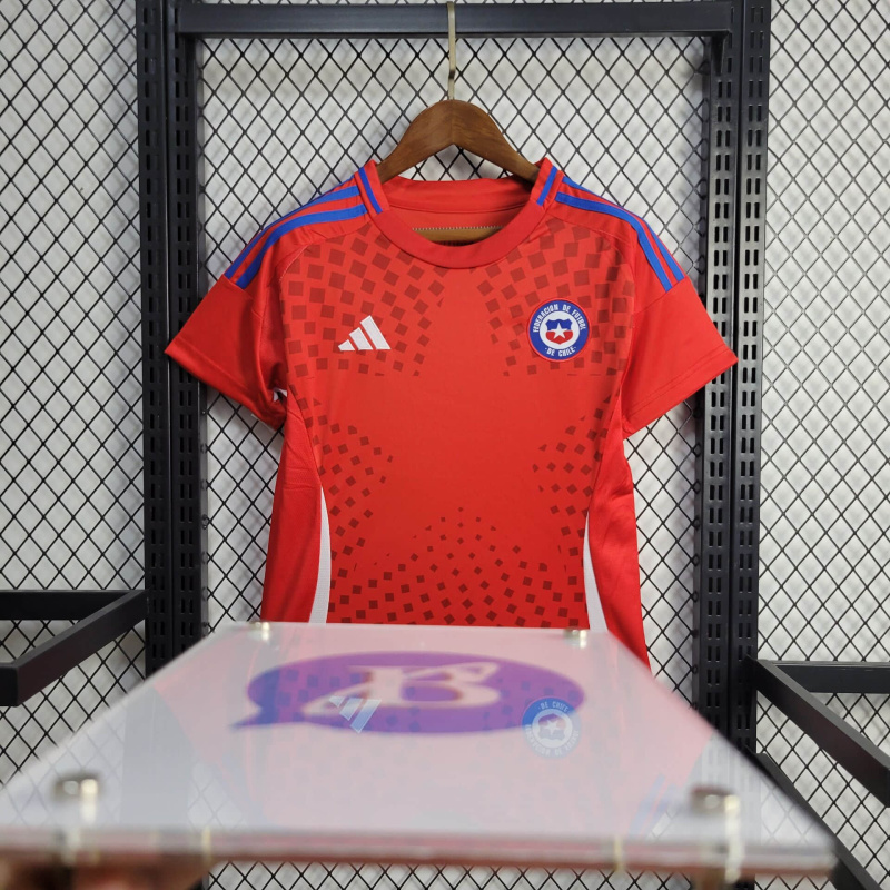 Chile Home 24/25 Women Football Team Shirt