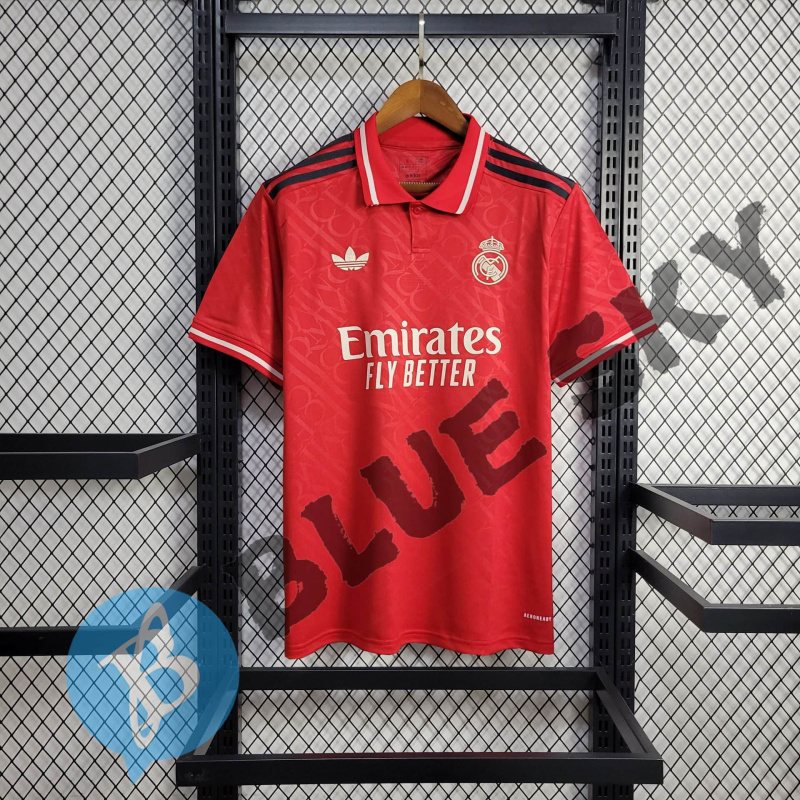 Real Madrid Red 24/25 Football Team Shirt