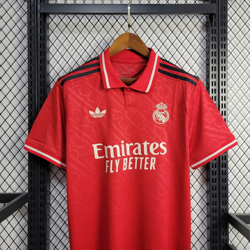 Real Madrid Red 24/25 Football Team Shirt