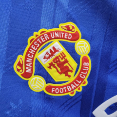 Manchester United Long sleeve 86/88 Retro Football team shirt