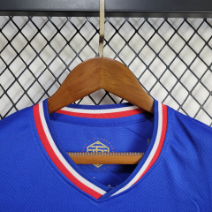 France Home 24/25 KIDS Long sleeve Football Team Shirt