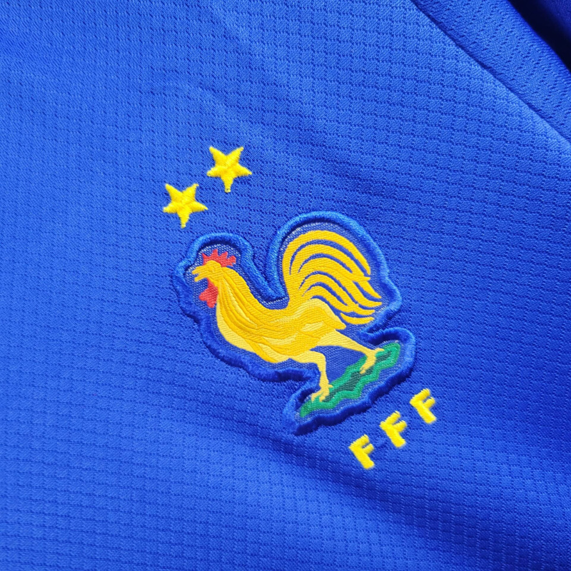 France Home 24/25 KIDS Long sleeve Football Team Shirt