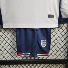 England Home 24/25 KIDS Long sleeve Football Team Shirt