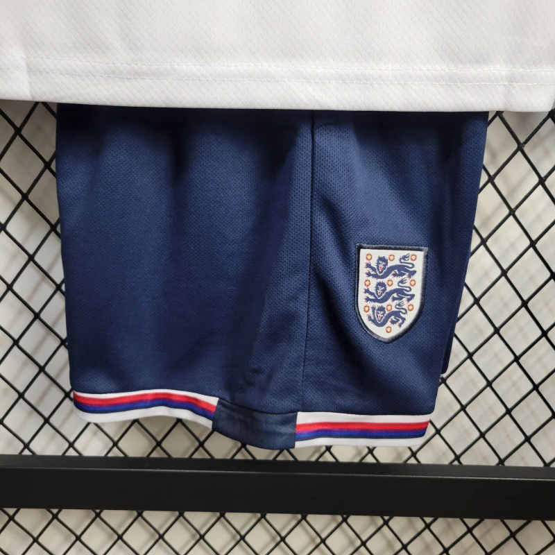 England Home 24/25 KIDS Long sleeve Football Team Shirt