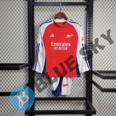 Arsenal Home 24/25 KIDS Long sleeve Football Team Shirt